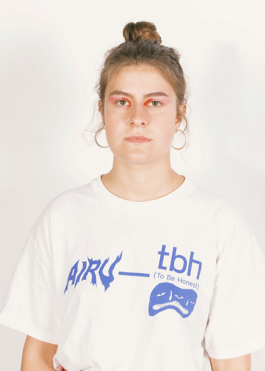 White & Blue AIRU T-shirt