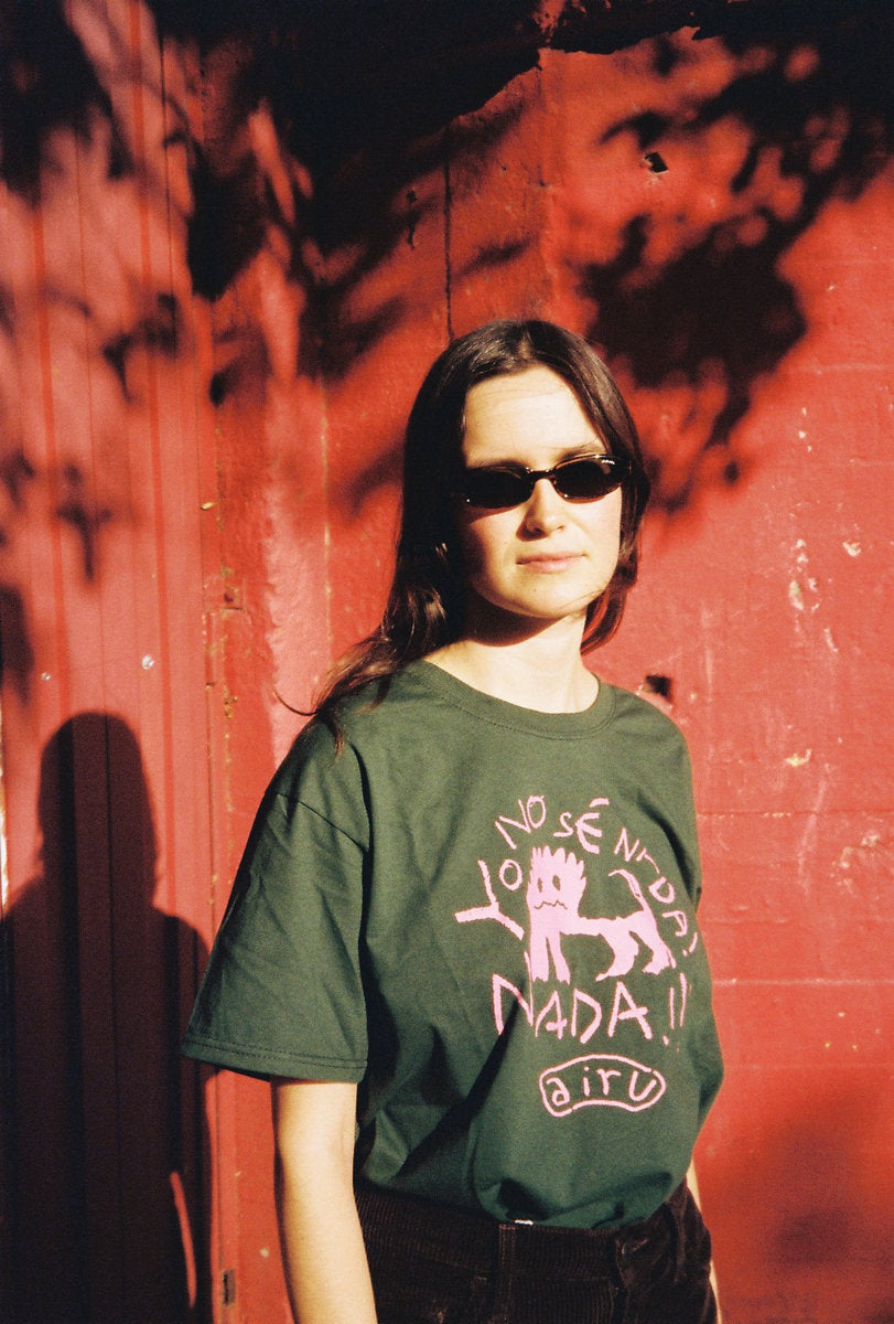 NADA!!! · Green & Pink Tee