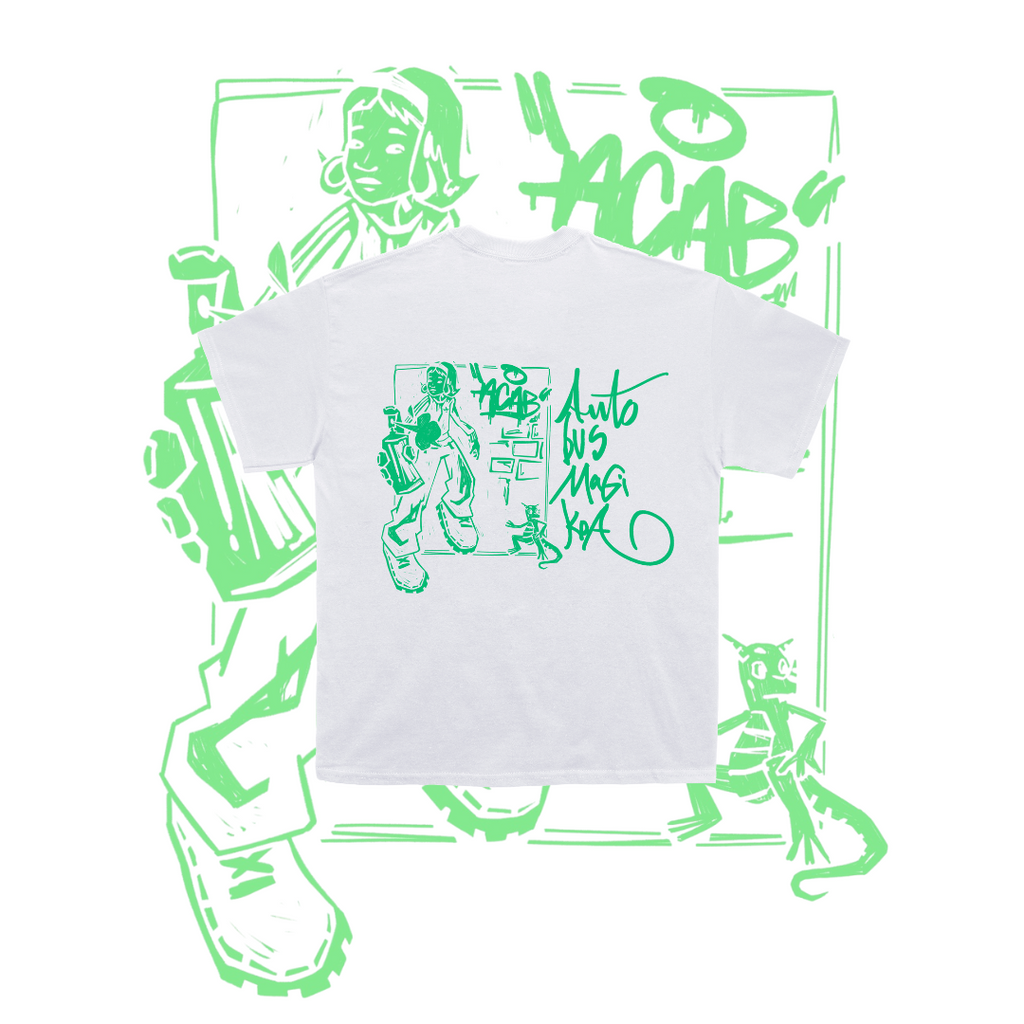 Kamiseta Autobus Magikoa Berdea