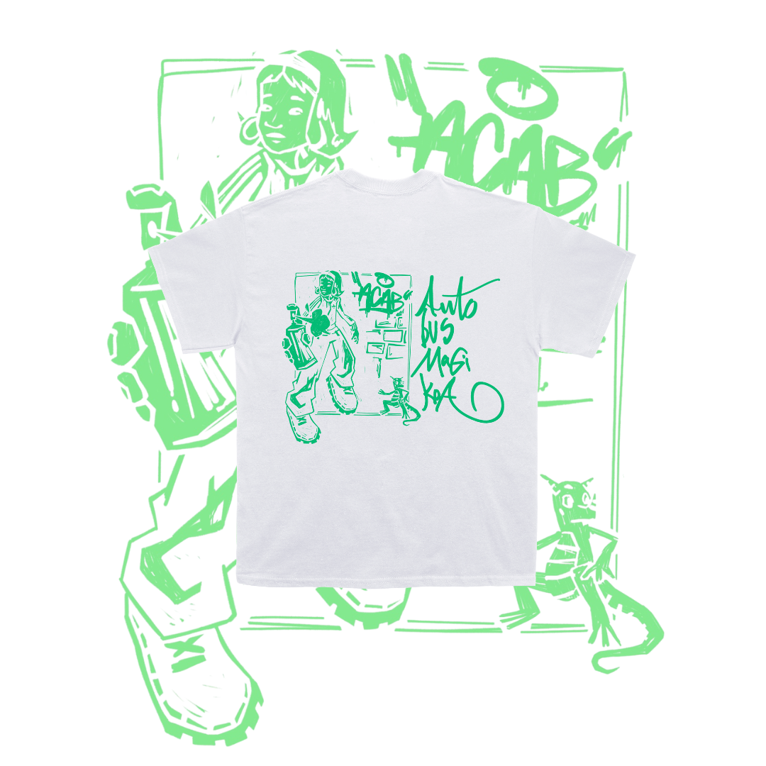 Kamiseta Autobus Magikoa Berdea