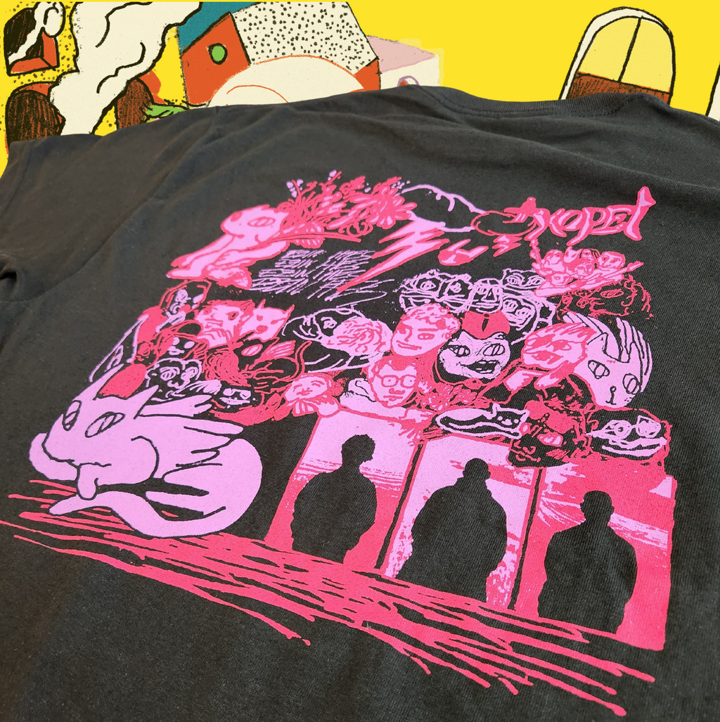 Kamiseta "Siluetak" Berdea