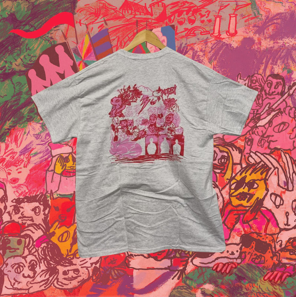 Kamiseta "Siluetak" Grisa