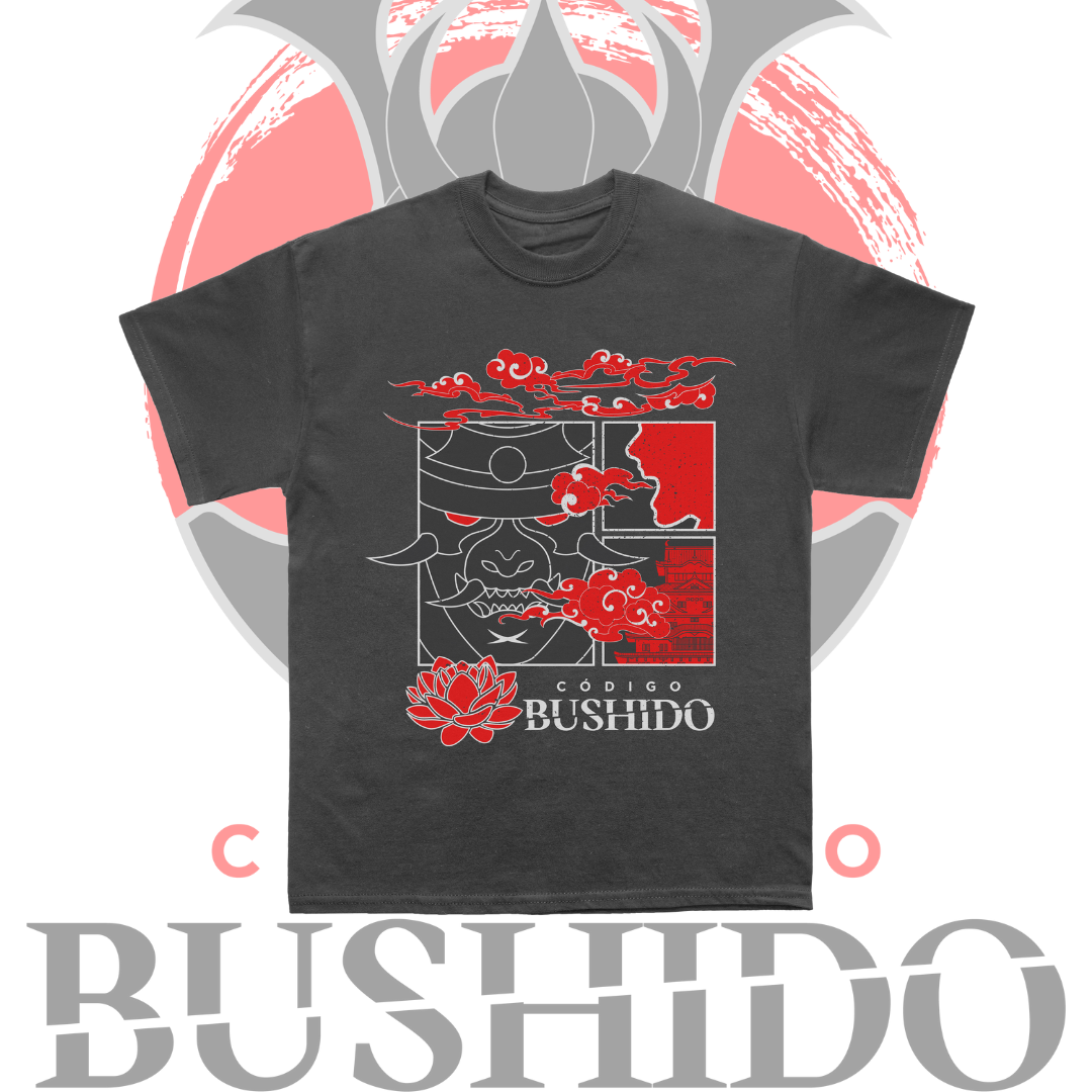 Camiseta "Código Bushido" Samurai