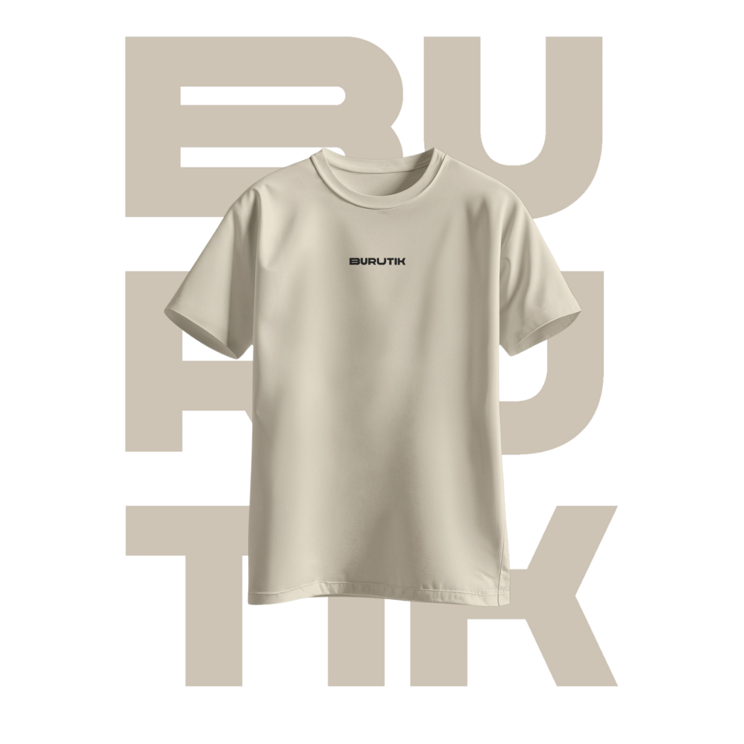 Burutik Kamiseta Krema