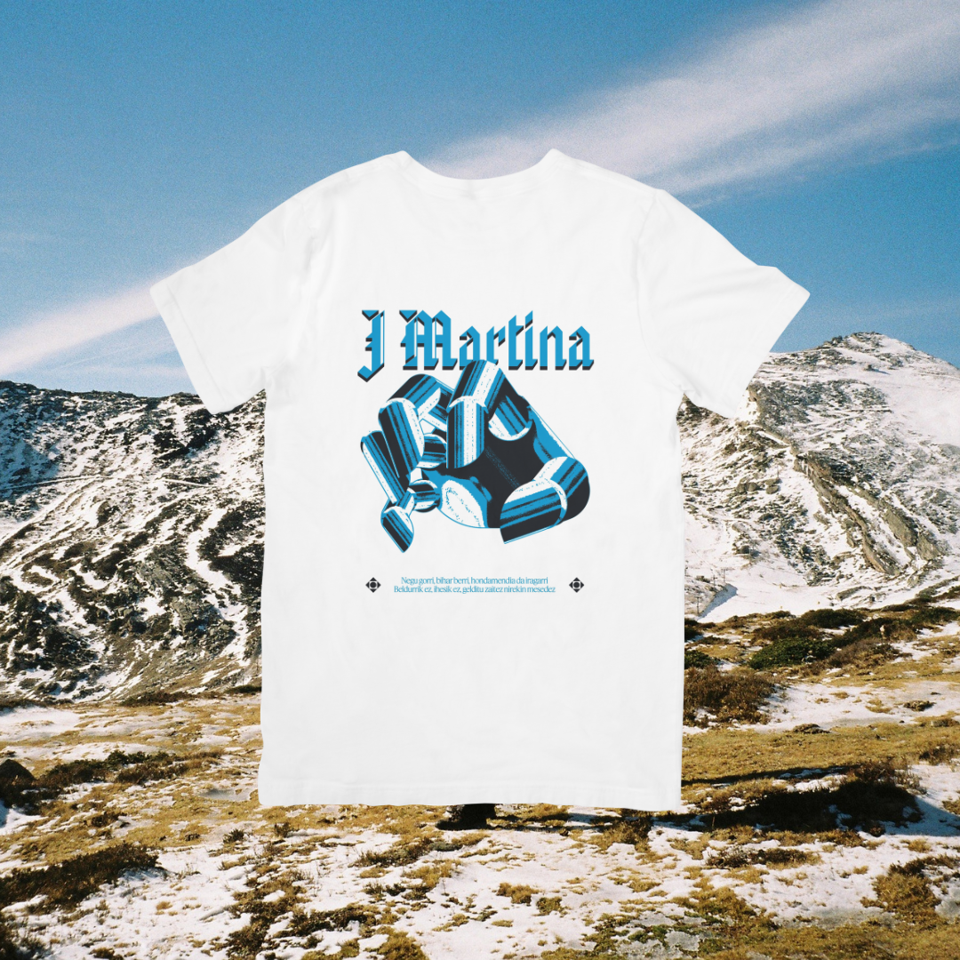 Kamiseta "Negu Gorri" Zuria