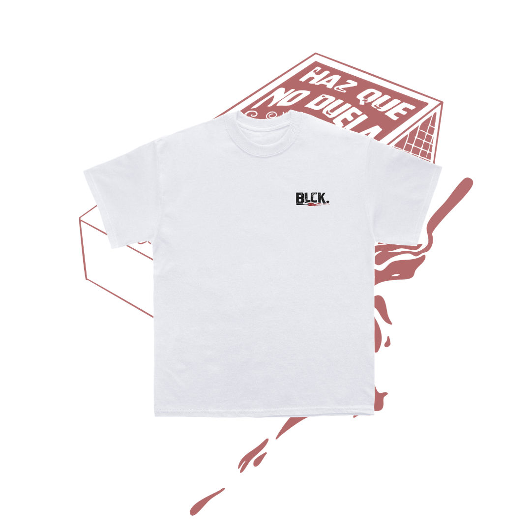 BLCK. · Camiseta Cerillas Blanca