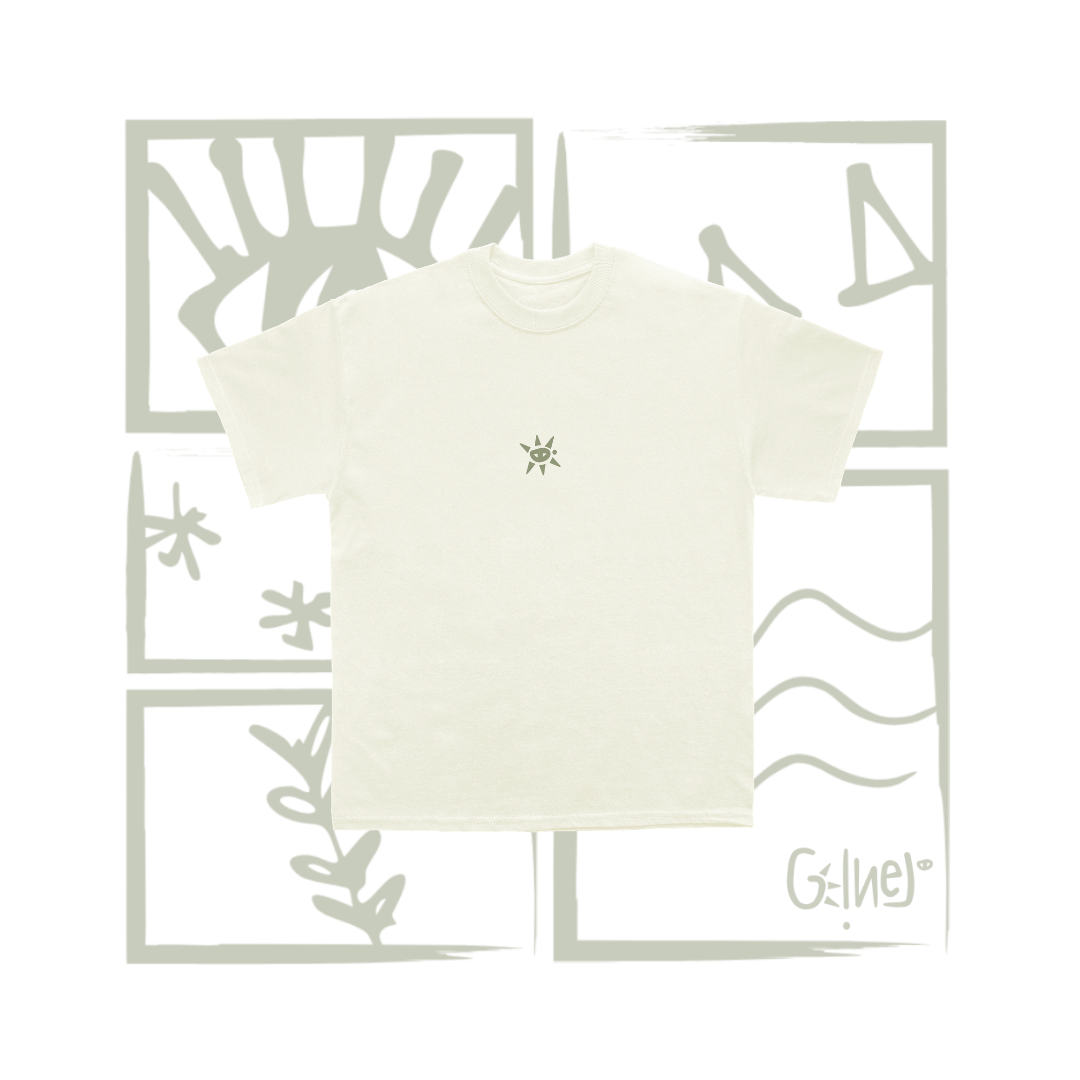 GINEL · Camiseta Blanco Roto
