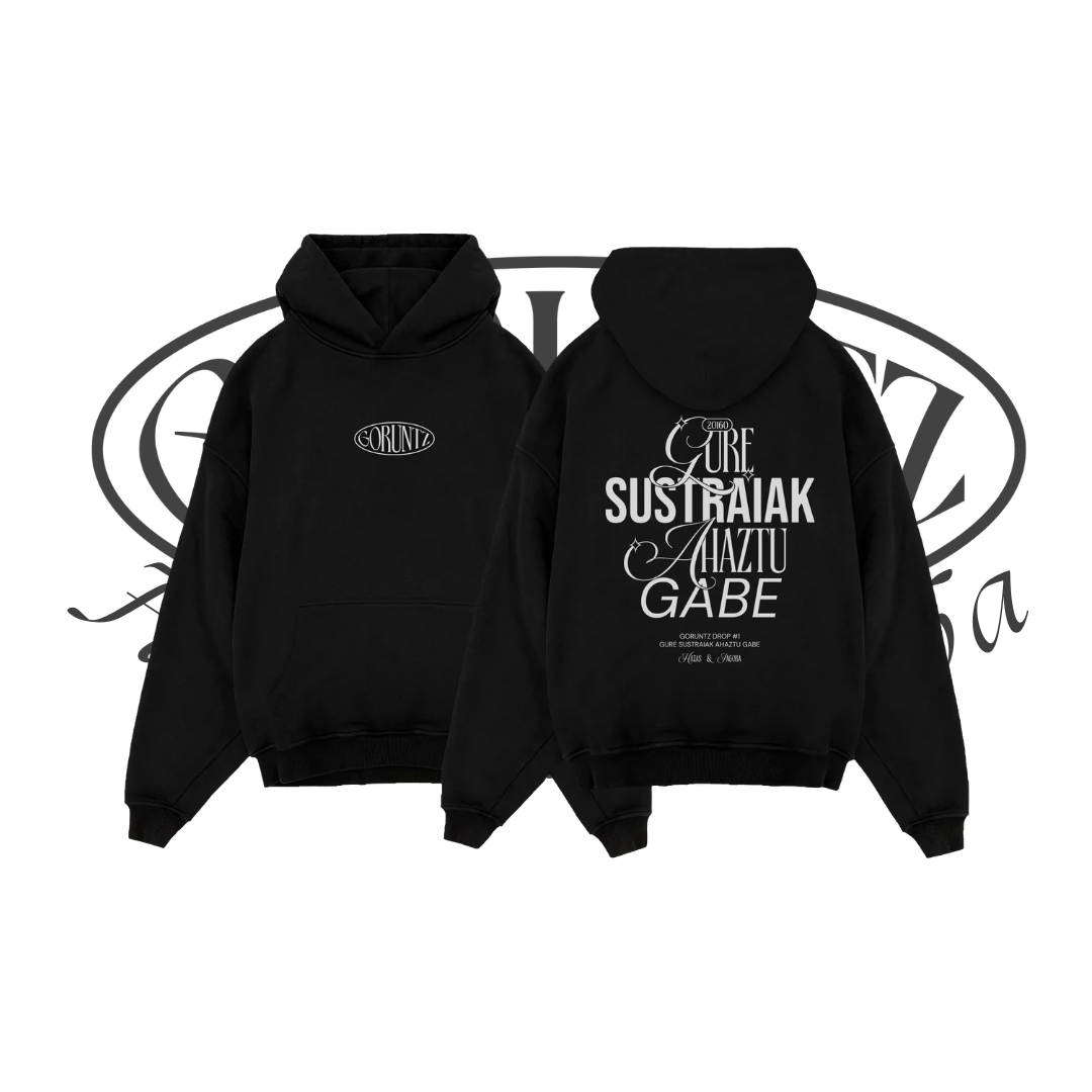 Sudadera Beltza Sustraiak