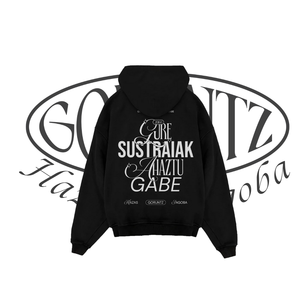 Sudadera Beltza Sustraiak