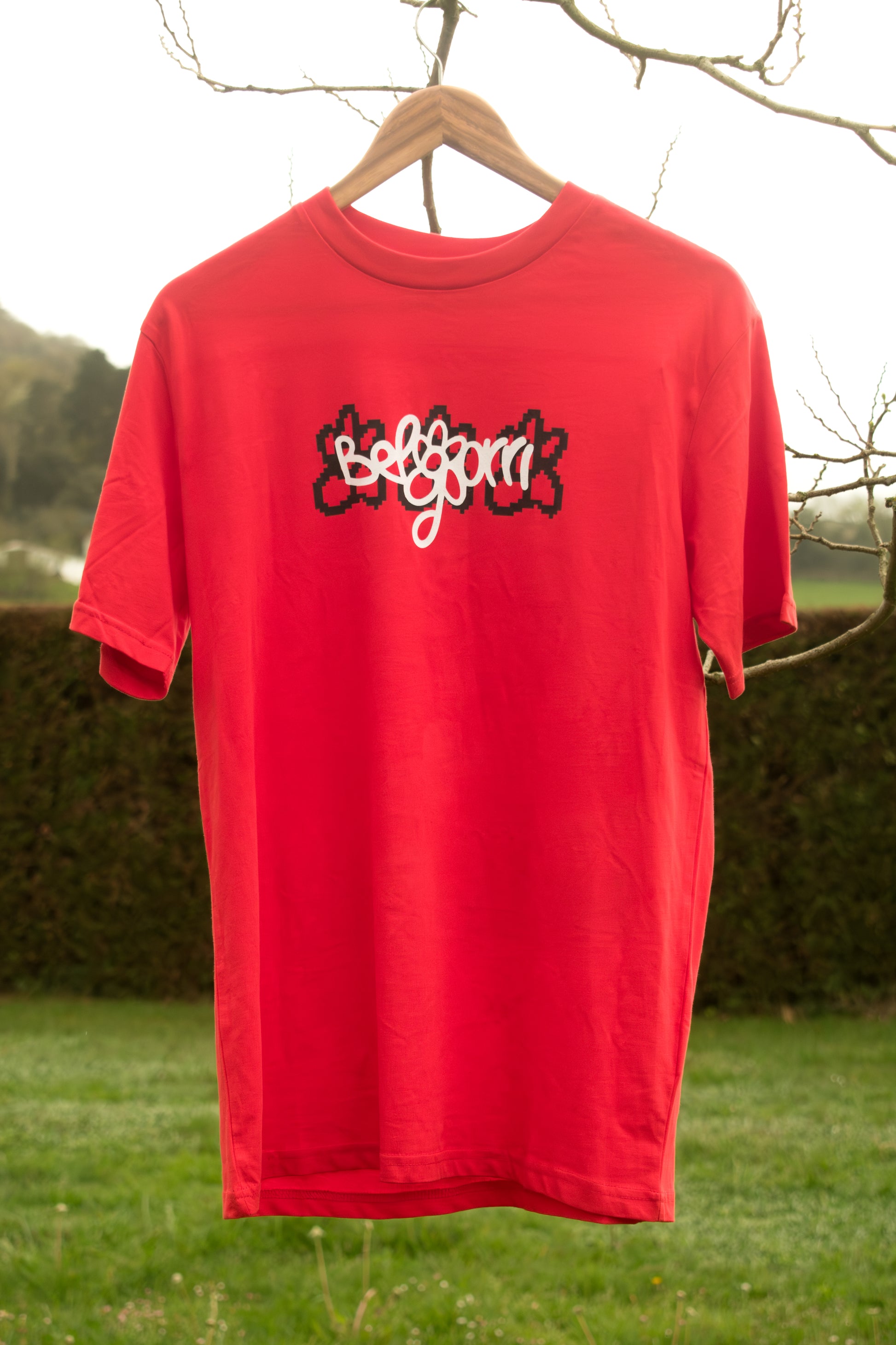 camiseta roja belgorri delantera