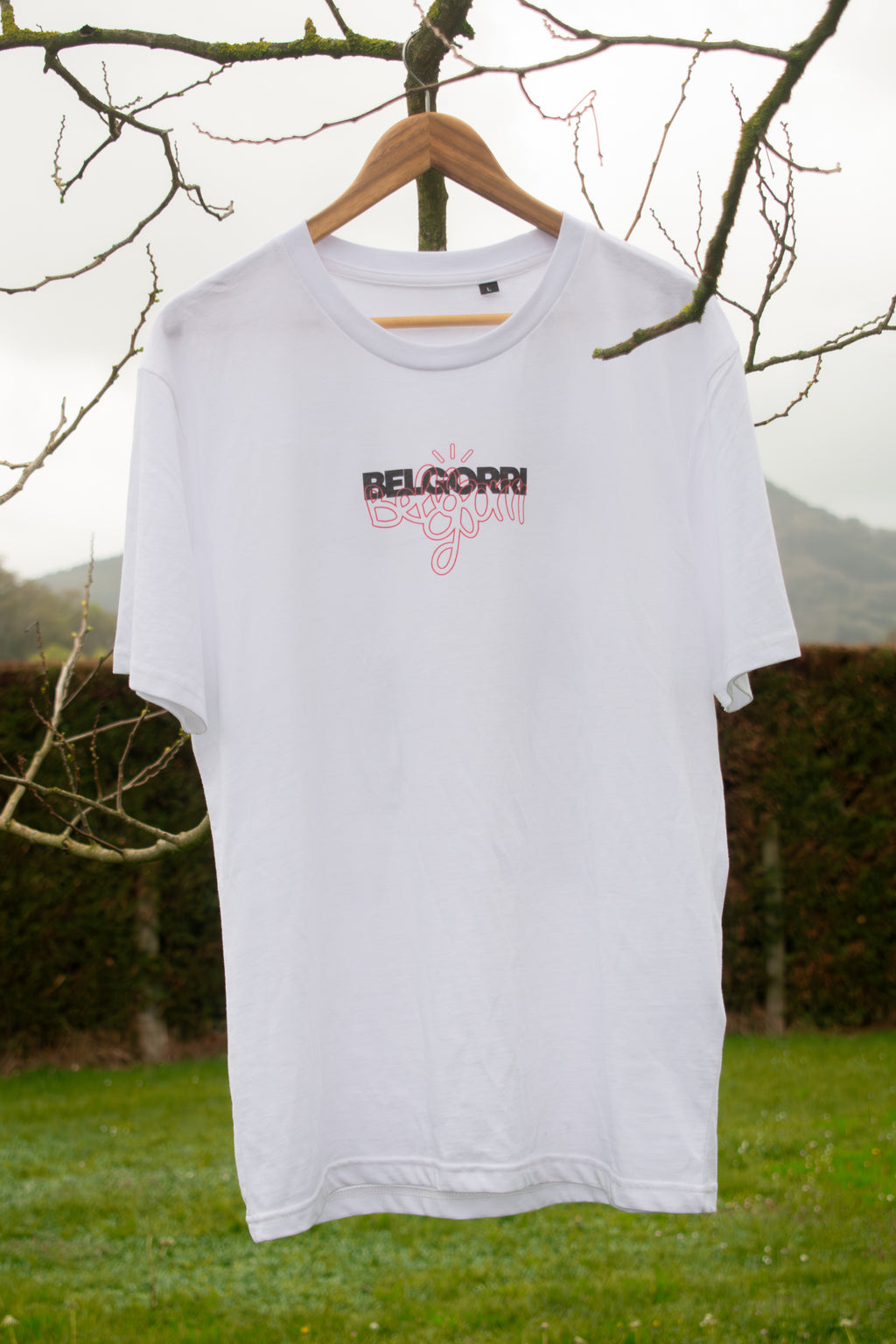 camiseta blanca belgorri delantera