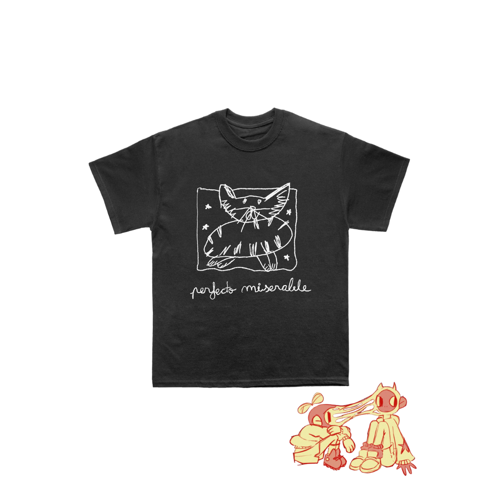 Perfecto Miserable · Camiseta Gato Negra