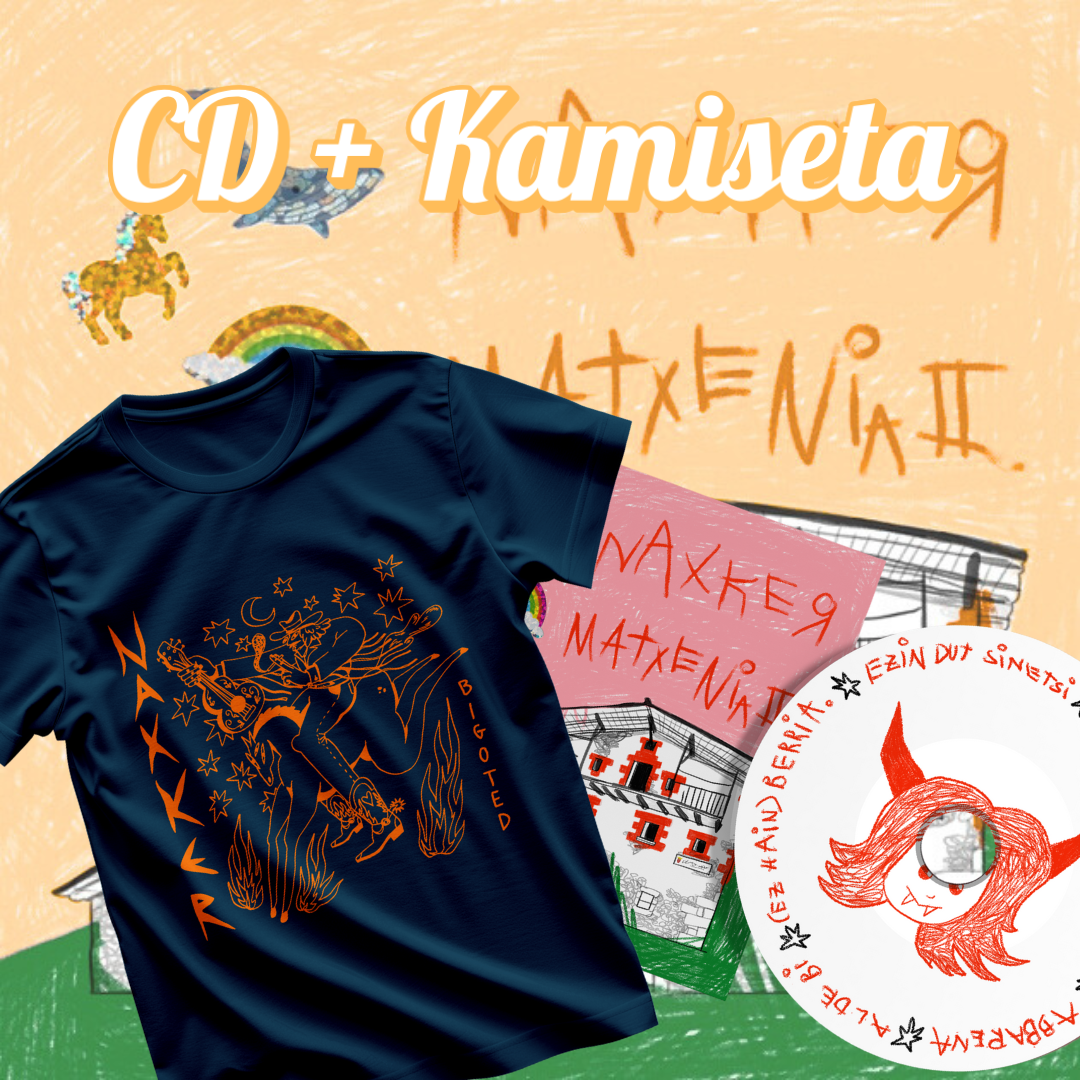 Pak Diska + Kamiseta Urdin Iluna