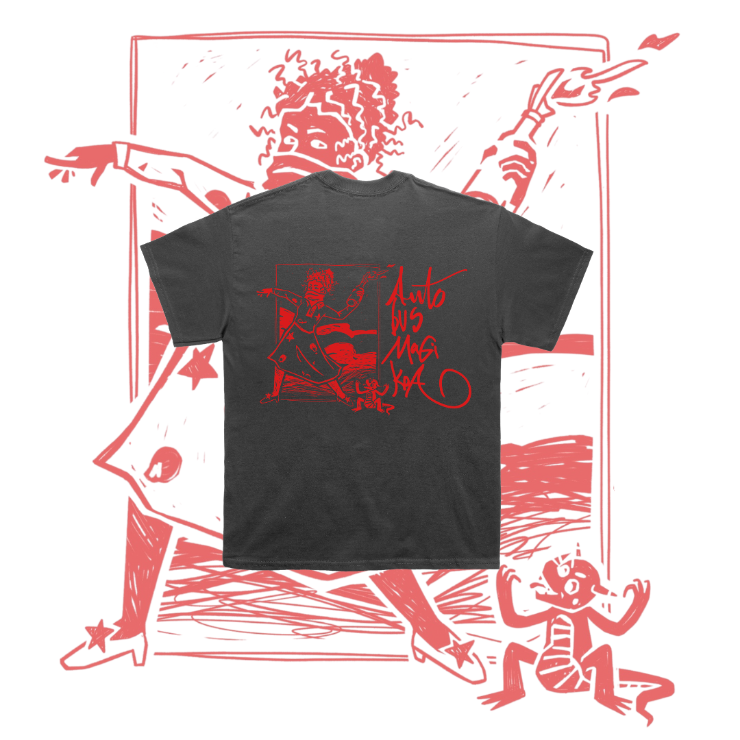 Kamiseta Autobus Magikoa Gorria