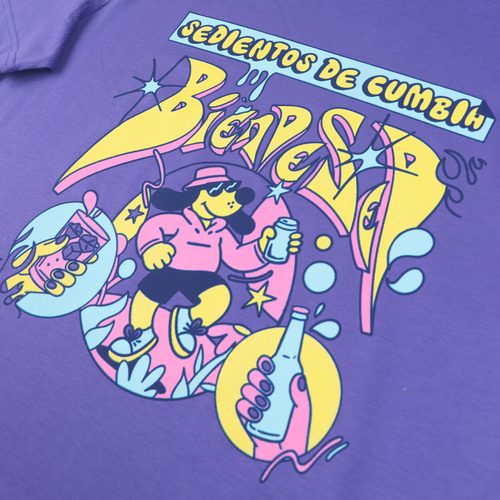 camiseta sedientos de cumbia zoom