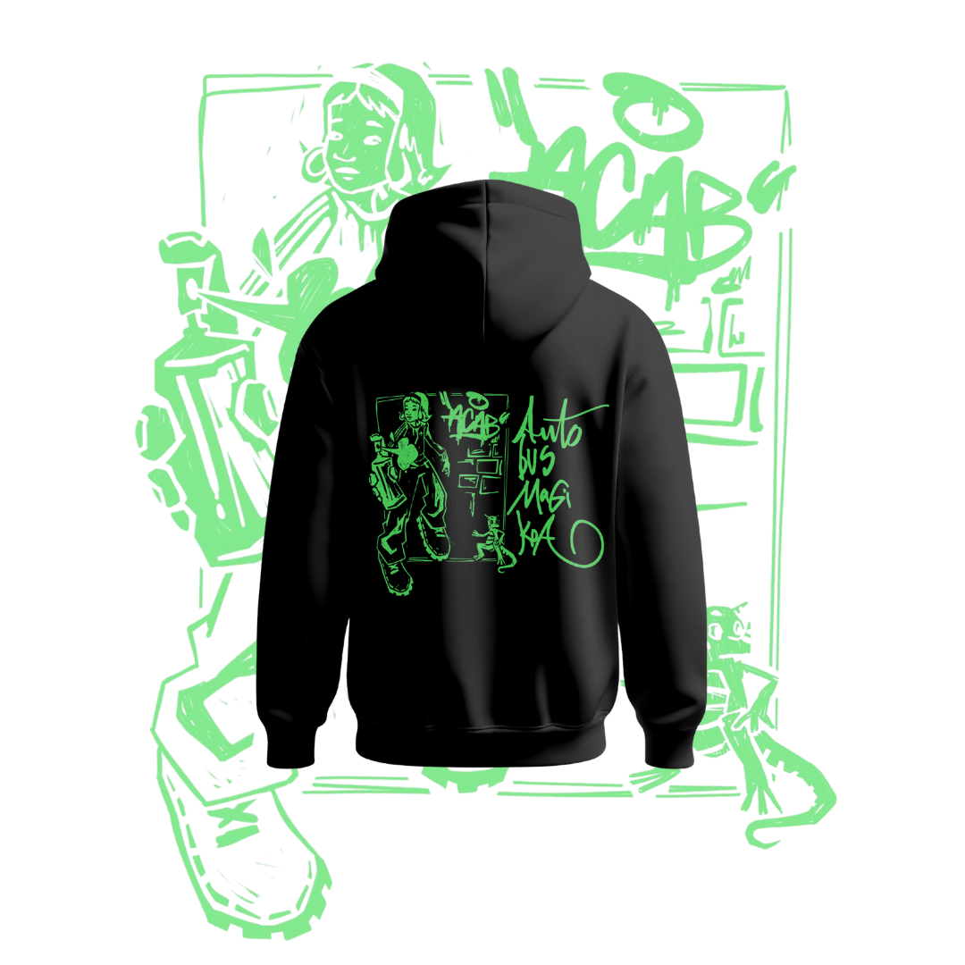 Sudadera Autobus Magikoa Berdea