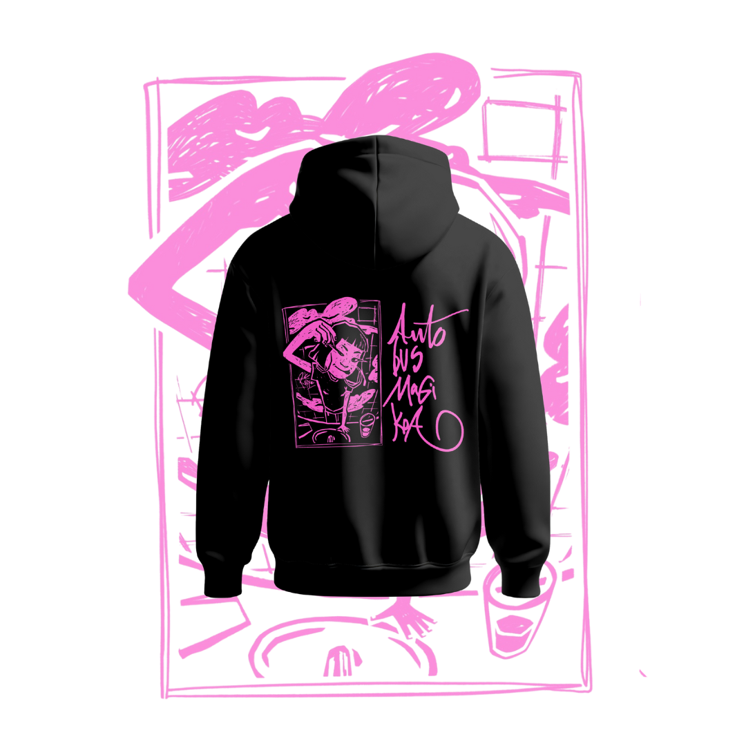 Sudadera Autobus Magikoa Arrosa