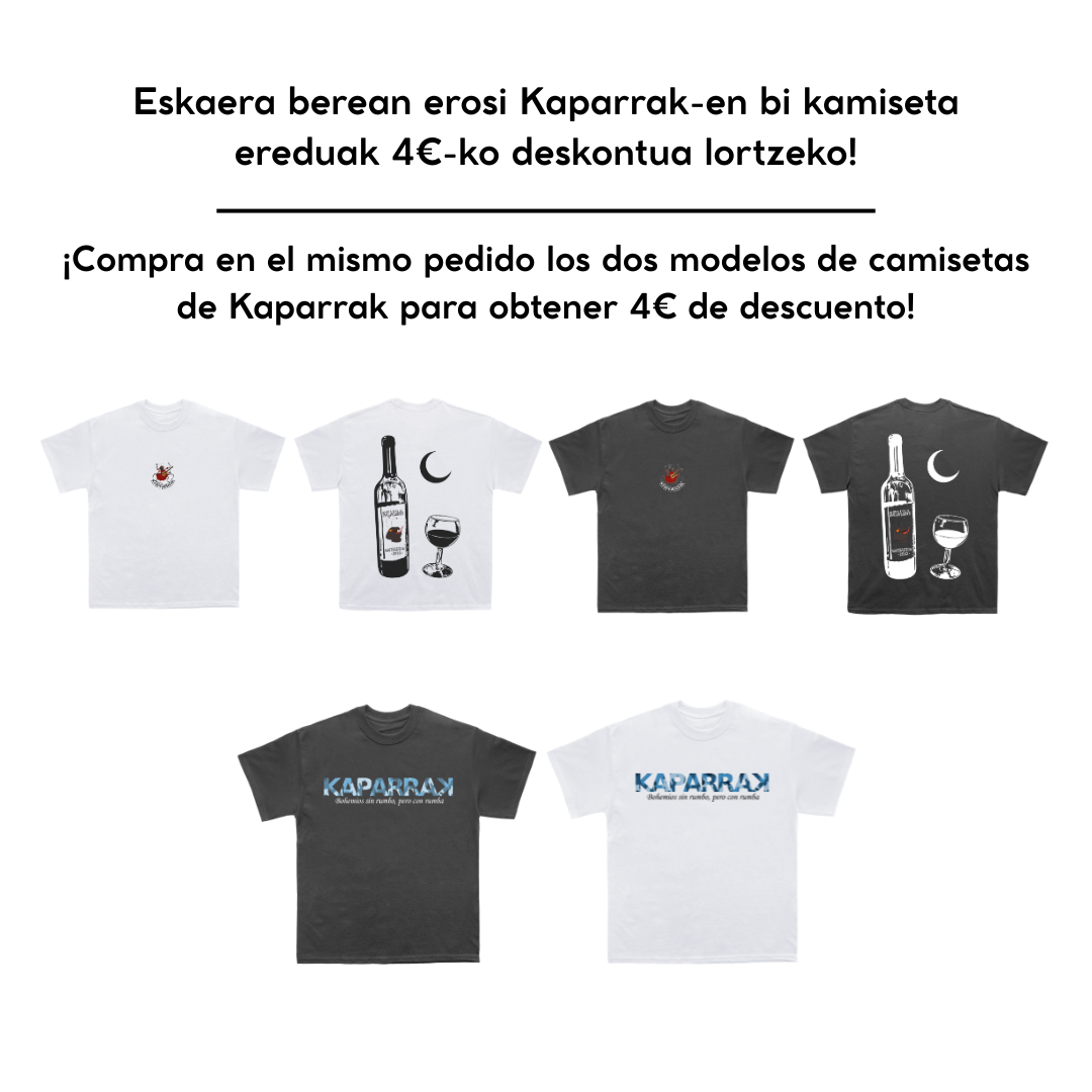 Kamiseta Kaparrak