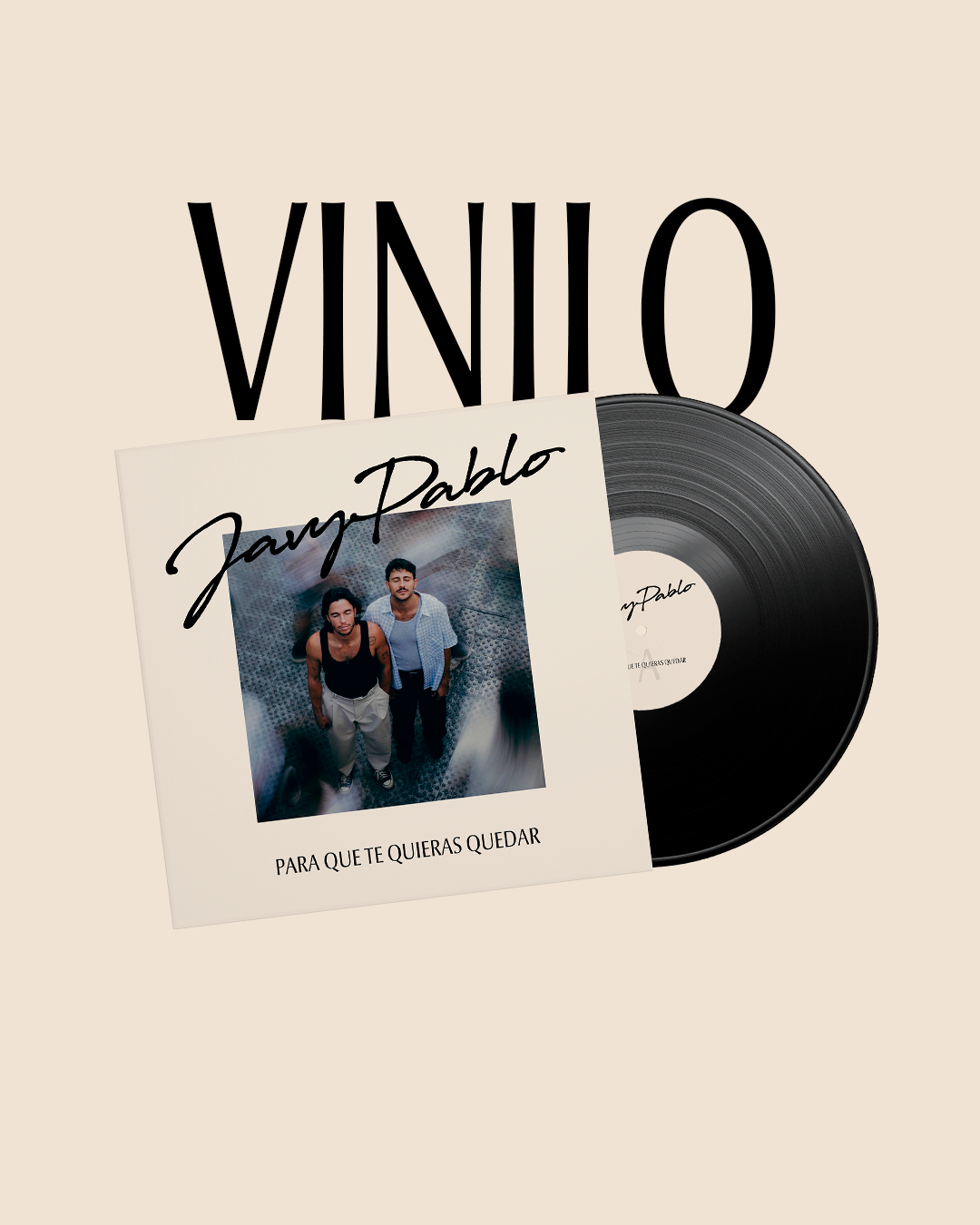 VINILO PARA QUE TE QUIERAS QUEDAR